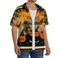 thumbnail image 2 of Kdxio Men'S Hawaiian Shirt For Men Short Sleeve Shirt Halloween 3 Summer Casual Holiday Beach Button Down T-Shirts, 2 of 5