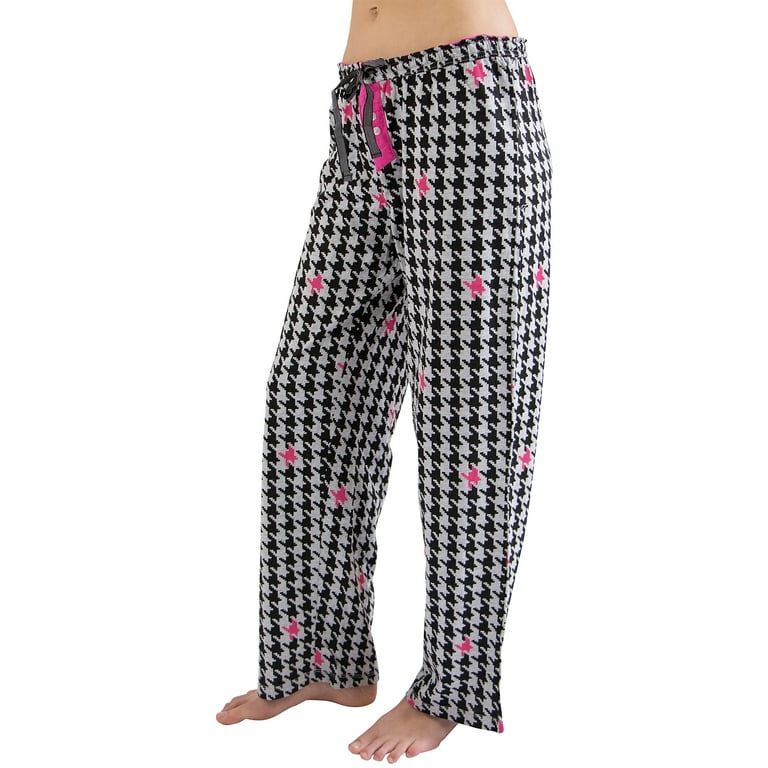 Intimo Women s Printed Cotton Knit Sleep and Lounge Pants