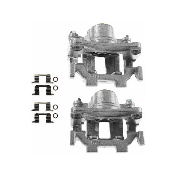 Brake Caliper Set 2 - Compatible with 2013 - 2018 Nissan Pathfinder - Autopart Premium