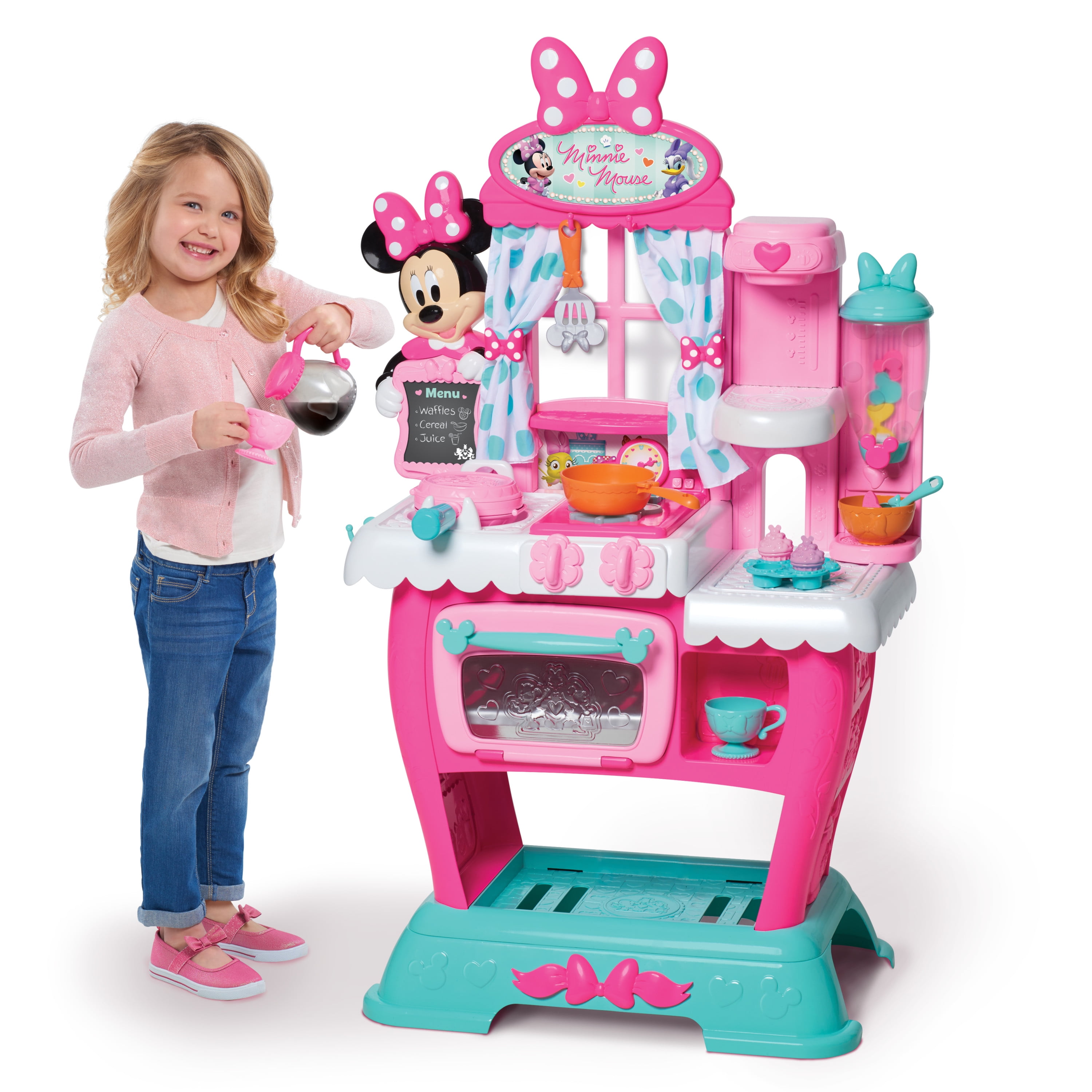 Pretend Play Set  Kids Minnie  Mouse  Girls Kitchen  with 