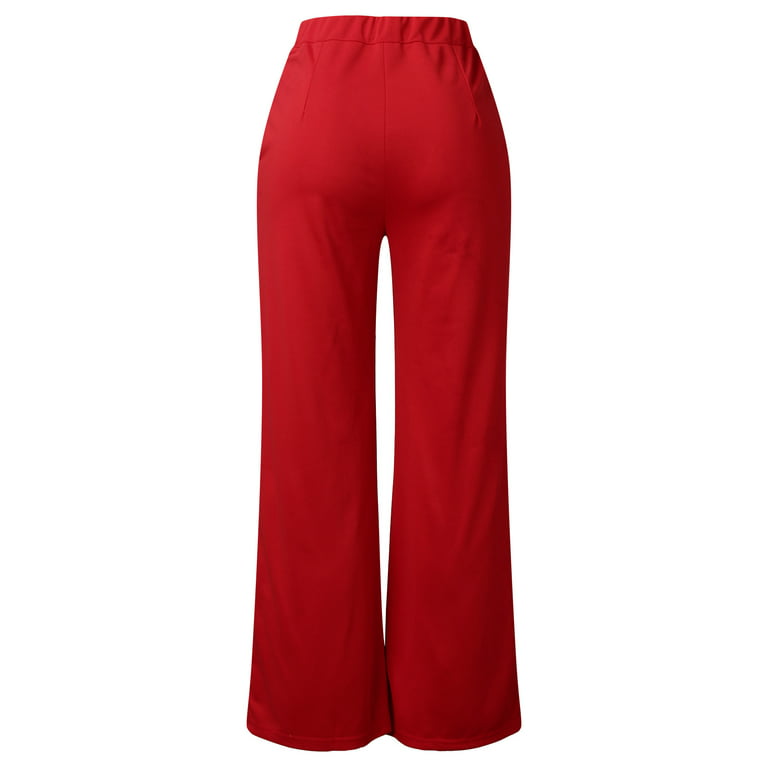 HSMQHJWE Sweatpants Teen Girls Long Dress Pants For Women Business Casual  Pants Cotton Side Pocket Shopping Girls Women Running Pants 
