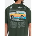 thumbnail image 4 of Chevy Blazer Men's and Big Men's Front Back Cropped Graphic Tee with Short Sleeves, Sizes S-2XL, 4 of 5
