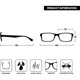 thumbnail image 3 of Good toughness presbyopic glasses running rivers and lakes presbyopic glasses spot stalls farsighted glasses elderly mirror +150 degrees, 3 of 3