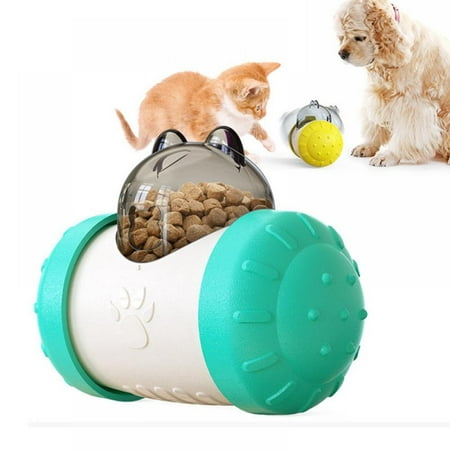 Keluoda Puppy Puzzle Toys, Dog Slow Feeder Toy, Tumbler-self-Weight Balance Design, Protect The Pet's Gastrointestinal Health, The Best Playmate for Puppy or Kitten