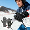 thumbnail image 2 of Heated Thermal Touchscreen Gloves with Rechargeable Battery | Liner Gloves for Riding Ski Snowboard Hiking Cycling Hand Warmers for Outdoor Activities, 2 of 3