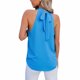 thumbnail image 3 of Gibobby Mujeres Casual Hollow Out Tanks Top sin mangas Top sólido chaleco pulóver camisa Tank Top sólido Top(Azul,XG), 3 of 5