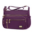 thumbnail image 1 of Bandolera NPBAG para mujer impermeable violeta, 1 of 7