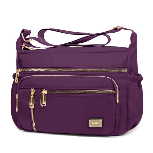 Bandolera NPBAG para mujer impermeable violeta