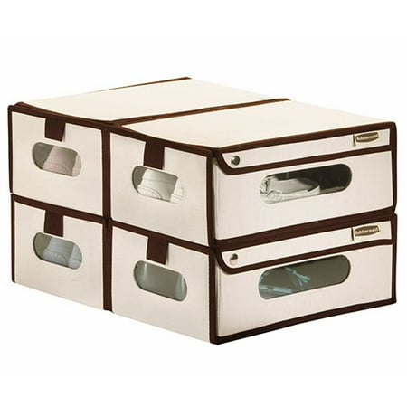 Rubbermaid Canvas Shoe Box - Walmart.com