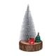 thumbnail image 2 of Adornos de árbol de Navidad plateados, 2 of 8