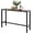 55-inch,Black, variant on Favory Outdoor Bar Table 55-inch Wide, Narrow Counter Height Dining Table