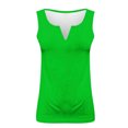 thumbnail image 4 of Inleife Womens Tanks Summer Sleeveless Blouse Women's Fashion Casual Solid Color V-Neck Tank Top, 4 of 5