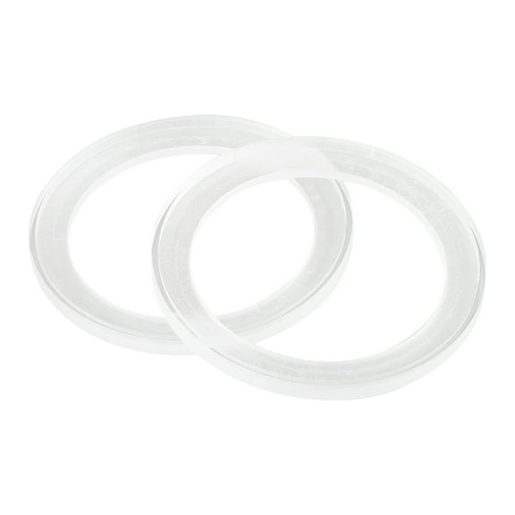 Pair 3.5 Inch Car White Clear Speaker Spacer Ring Mounting Spacer Acrylic 78mm ID