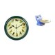 thumbnail image 1 of Reloj de pared con pájaro cantor, decorativo, musical, con sonido de pájaros, figura de oso, bandeja de gato, estatua de resina, ideal para dormitorio, 1 of 8