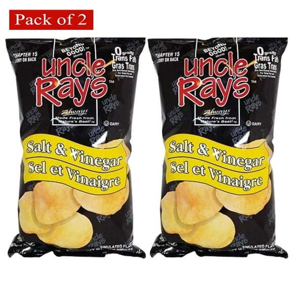 Uncle Ray's Salt And Vinegar 130g (Pack of 2) $12.58 ea.