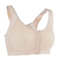 thumbnail image 4 of Deportivo sin Aros Alto Impatco Ropa Interior Crop Top Elástico Ajustable para Exterior/Interior Piel normal Salvador Sujetador deportivo con cierre frontal para mujer, 4 of 10