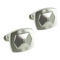 thumbnail image 4 of Rochet Cufflinks Stainless Steel Geometric Industrial Hexagon, 4 of 4