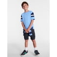 thumbnail image 2 of Wonder Nation Boys Football Tee with Short Sleeves, Sizes 4-18, 2 of 7