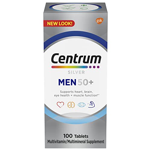 Centrum Silver Ultra Men's Multi Vitamin and Mineral Supplement Tablets