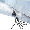thumbnail image 3 of Oxford Cloth Double Layer Rabbit Hutch Dust Proof Cover Accessory for Poultry Cage(gray ), 3 of 5