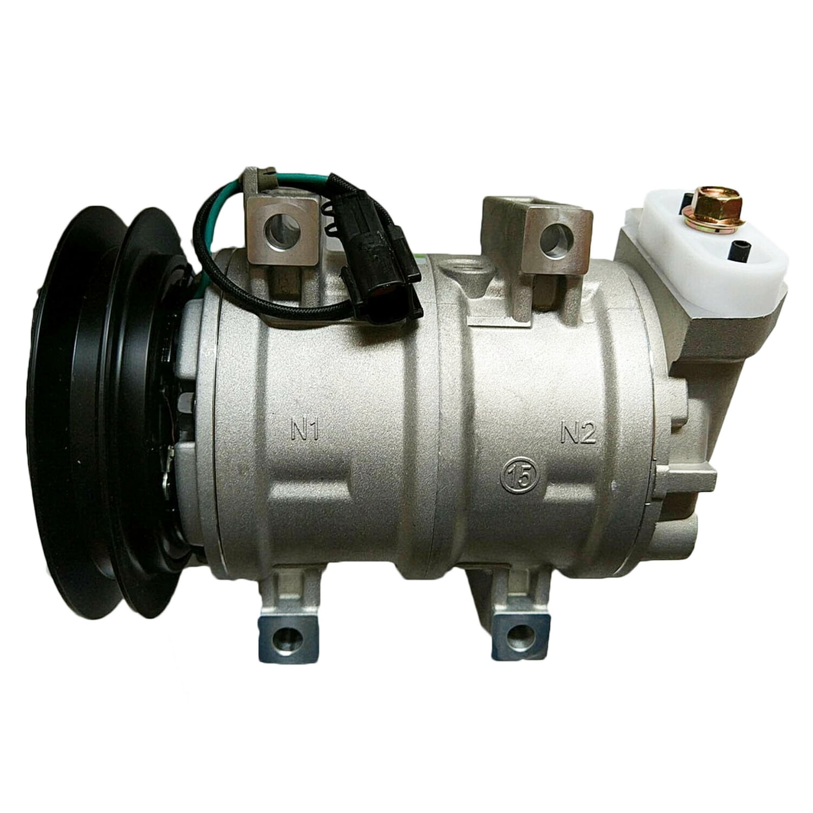 HVACSTAR 12V AC Compressor 4456130 for Hitachi Excavator ZX200 ZX210W ZX230  ZX270