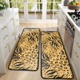 thumbnail image 4 of Kitchen Rugs Sets Of 2,Animal Print Pattern Anti Fatigue Kitchen Mat Rugs Non Slip Washable,Decorative Kitchen Floor Mats for Kitchen,Sink,Laundry,17"x47"+17"x47", 4 of 5