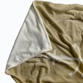 thumbnail image 2 of Simply Daisy Gone Forever Overboard Fleece Throw Blanket, Taupe, Small Throw, 2 of 4