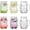 Clear, variant on Mason Jar Drinking Glasses with Handle, 6 Pack, 16 Oz Embossed Mason Jar Cups for Iced Coffee, Juice, and