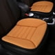 thumbnail image 3 of Cubiertas de coche Riwesomey Cojín de asiento de automóvil Almohadilla resistente al desgaste de fibra Naranja, 3 of 6