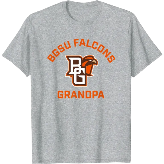 Bowling Green BGSU Falcons Arched Grandpa T-Shirt