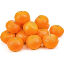 16 Pcs Artificial Oranges, Decorative Fake Oranges for Decoration Lifelike, Realistic Fake Fruit Oranges for Christmas Home Kitchen Festival Party Decoration