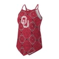 thumbnail image 2 of Women's Colosseum x Wrangler Crimson Oklahoma Sooners Bandana Tank Top, 2 of 3
