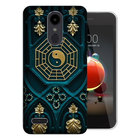 MUNDAZE LG Aristo 3 / 2 / Tribute Dynasty / Zone 4 Yin Yang Design TPU Gel Phone Case Cover