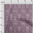 thumbnail image 2 of oneOone Velvet Wine Fabric Damask Sewing Material Print Fabric By The Yard 58 Inch Wide, 2 of 4