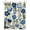Blue Boho, variant on Trippy Mountain Forest Shower Curtain Set, Cool Tree Bathroom Decor, 72X72 inches