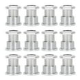 thumbnail image 1 of 12PCS Chainring Female/Male Bolts Nuts for Single Double and Triple chainrings, 1 of 10