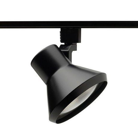 Juno Lighting Track Lighting Head,Flare,Blk,4 7/8in R552 BL