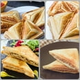 YEYNGQC Triangle Sandwich Maker Grill Plate Cooking Kitchen Appliances