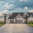 thumbnail image 2 of ALEKO DG16STOD Style Ornemental Corroyé Double 16' Allée Porte Haute Qual, 2 of 7