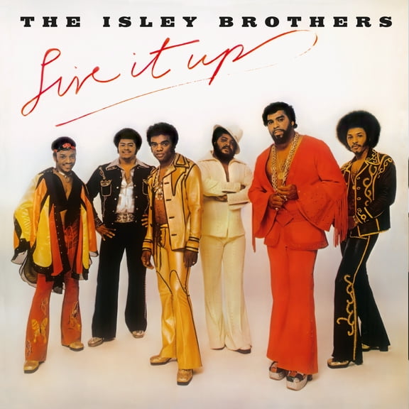 The Isley Brothers Live It Up (Vinyl Record) 12" Album