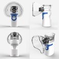 thumbnail image 2 of Máquina inhaladora Mini vaporizador de mano Humidificador de vapor Inhalador de viaje de niebla fría para adultos Niños Gris (Azul oscuro), 2 of 5