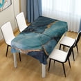 thumbnail image 3 of Yayeee Tablecloths for Rectangular Tables 54 x 54 inch Party Table Cover, Black Marble, 3 of 6