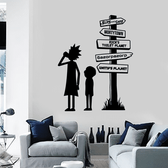 Reading Book Wall Decal Sticker - 20x20 Inch Vinyl Library Story Art For Kids Bedroom, Nursery, Classroom