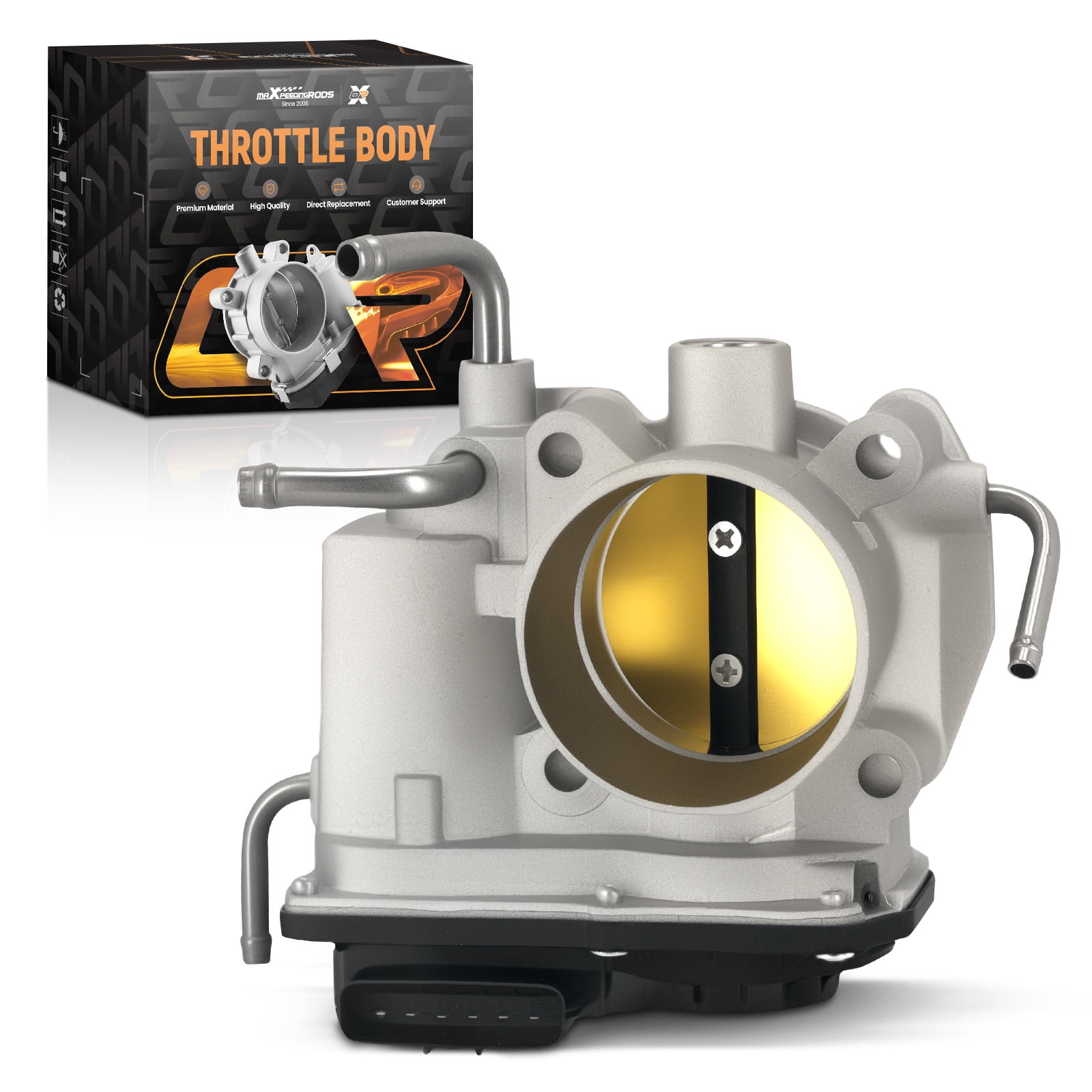 maXpeedingrods Throttle Body 22030-28040 for Toyota Camry 2005-2006, for Highlander 2003-2007, for Rav4 2004-2005, for Solara 2004-2006 22030-0H020 22030-28060 2203028040