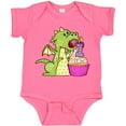 thumbnail image 3 of Inktastic Dragon Cupcake 1st Birthday Boys or Girls Baby Bodysuit, 3 of 5