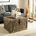 thumbnail image 2 of happimess Caden 30" Wicker Storage Trunk, Natural, HPM9001C, 2 of 11