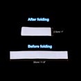 thumbnail image 2 of Unique Bargains Boot Straps, 8 Pack Elastic Ankle Straps Pants Leg Bands, 12' x 1', White, 2 of 8
