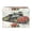 Old Train with Flowers, variant on Large Fliplid Foldable Storage Bin Boxes Cubes Baskets with 2 Handles for Clothes Books 16.5x12.6x11.8 Inch Colorful Clouds and Mountains