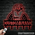 thumbnail image 3 of Craftnamesign Custom We Can Do It Metal Key Holder, Hand Decorative Key Holder, Metal Key Hanger, 3 of 5