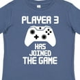 thumbnail image 4 of Inktastic Player 3 Has Joined the Game Boys or Girls Toddler T-Shirt, 4 of 5